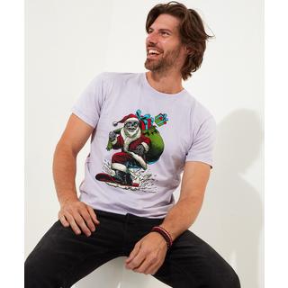 Joe Browns  Neuartiges Snowboarding Santa Tee 