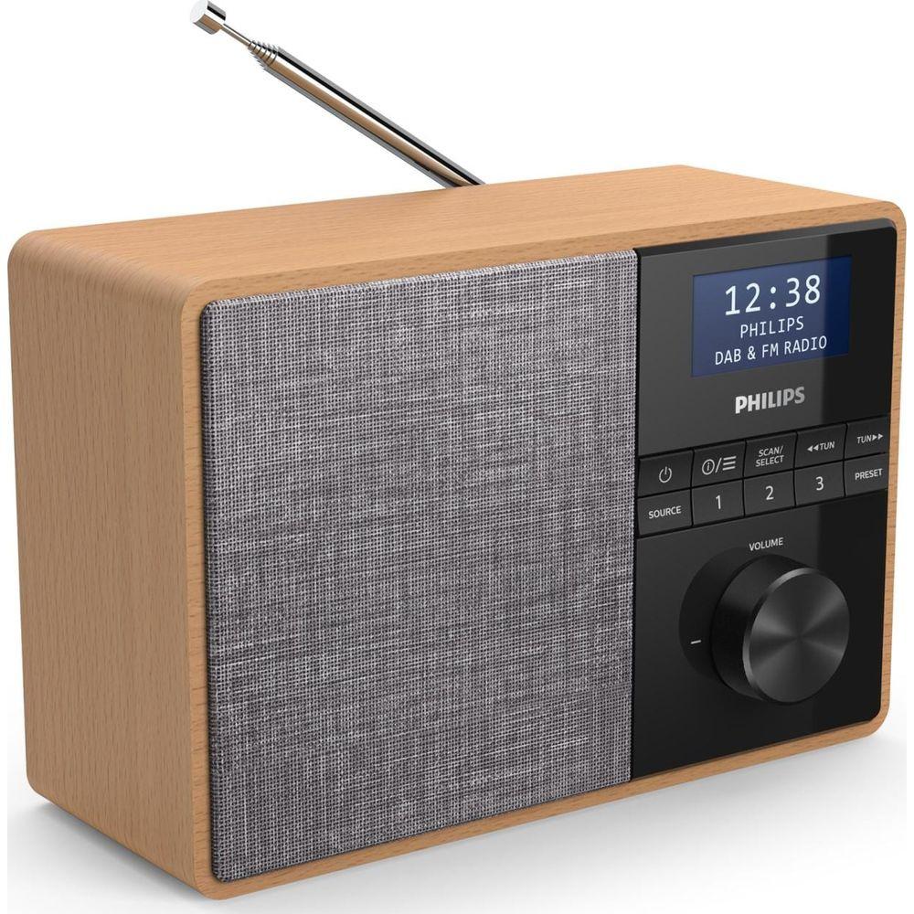 PHILIPS  Tragbares Philips Radio TAR5505/10 – Kompaktes und kraftvolles Klangerlebnis 