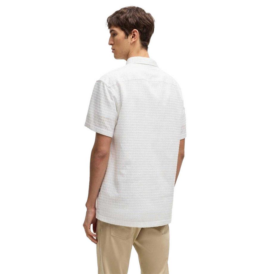 BOSS Camicia Ccory Maniche Corte Leggera Casual  