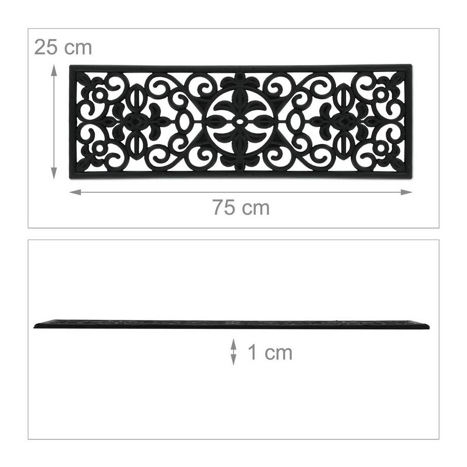 Northio Tappetino in gomma per gradini  
