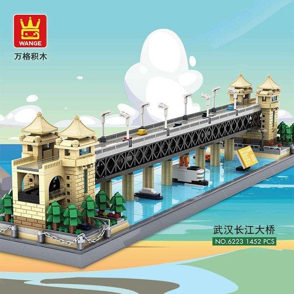 Image of Wange China Wuhan Yangtze River Bridge