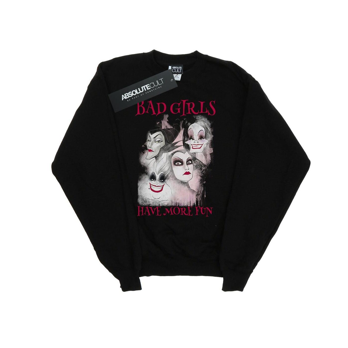 Image of Bad Girls Have More Fun Sweatshirt Mädchen Schwarz 152-158