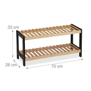 Northio Ripiano per scarpe a 2 livelli  