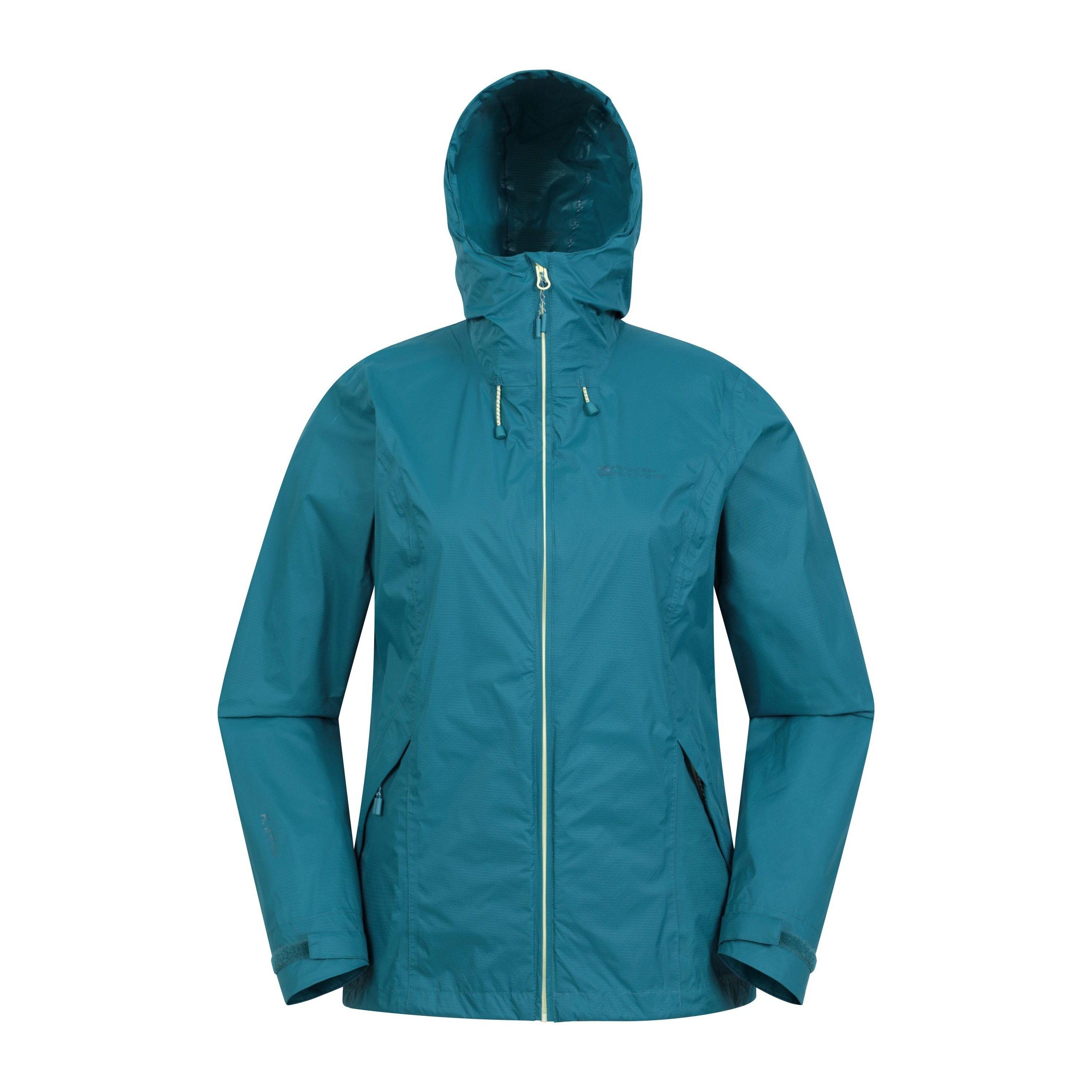 Image of Swerve Jacke, Wasserfest Zum Falten Damen Taubenblau 36