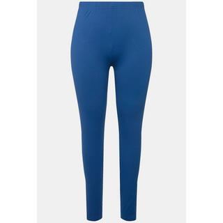 Ulla Popken  Legging en coton avec taille élastique, coupe Slim 