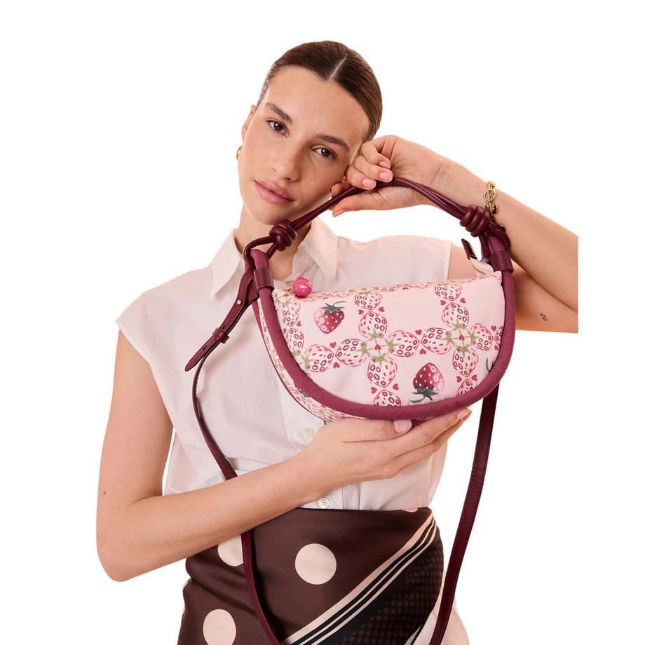 Cath Kidston Erdbeere Knotenschulter Umhängetasche  