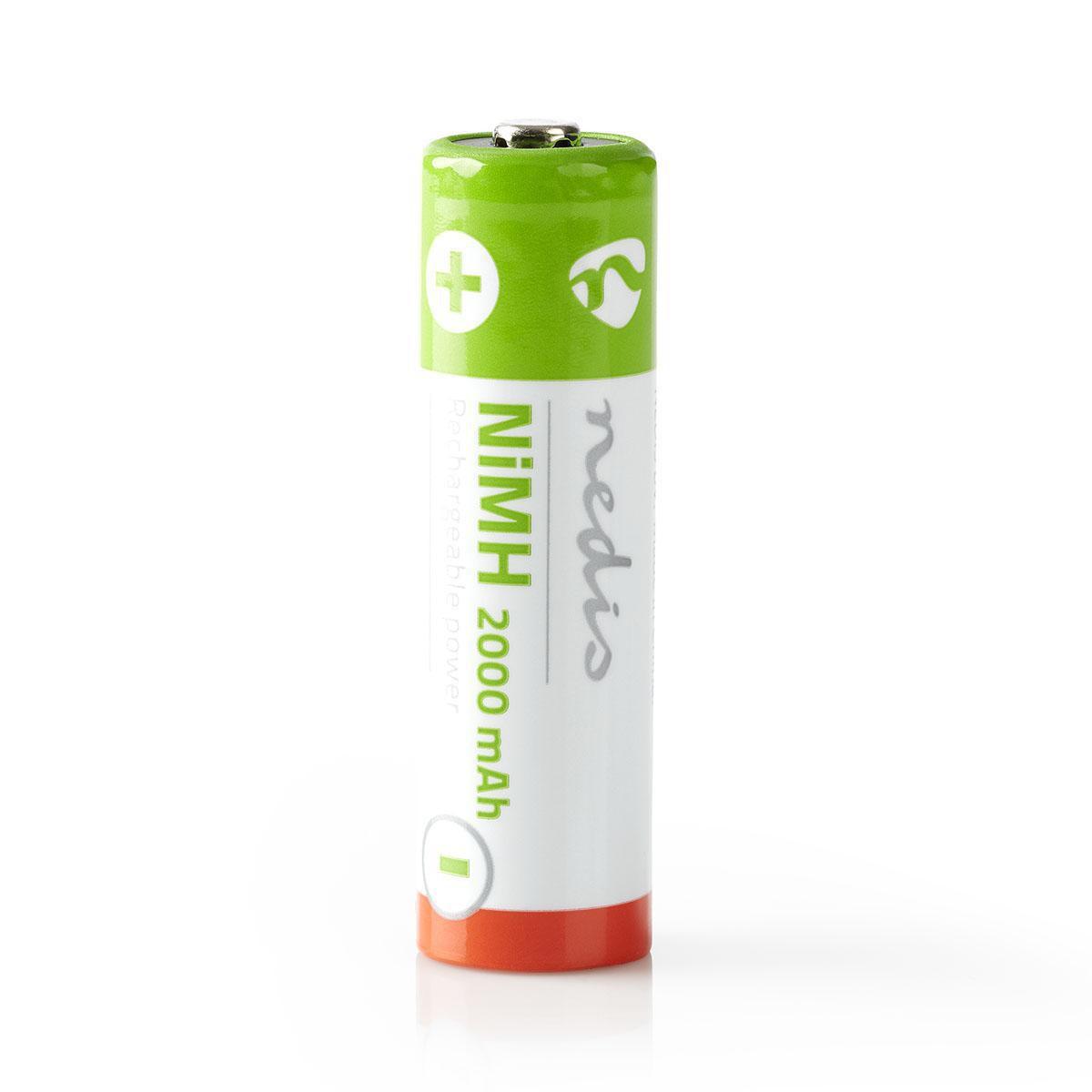 Image of Wiederaufladbare Ni-mh-batterien Aa | 1,2 V Dc | 2000 Mah | 4-blister Unisex ONE SIZE