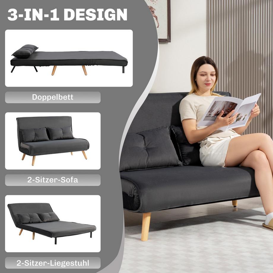 HOMCOM Schlafsofa  