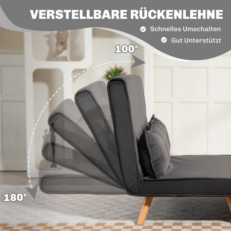HOMCOM Schlafsofa  