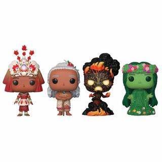 Funko  POP - Set of 4 - Disney - Moana - Glow in the dark 