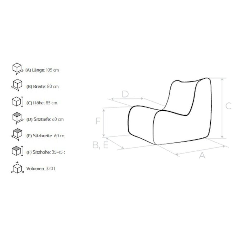 Pusku Pusku Sitzsack Seat Set Outdoor  