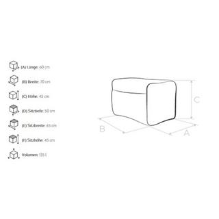 Pusku Pusku Sitzsack Seat Set Outdoor  