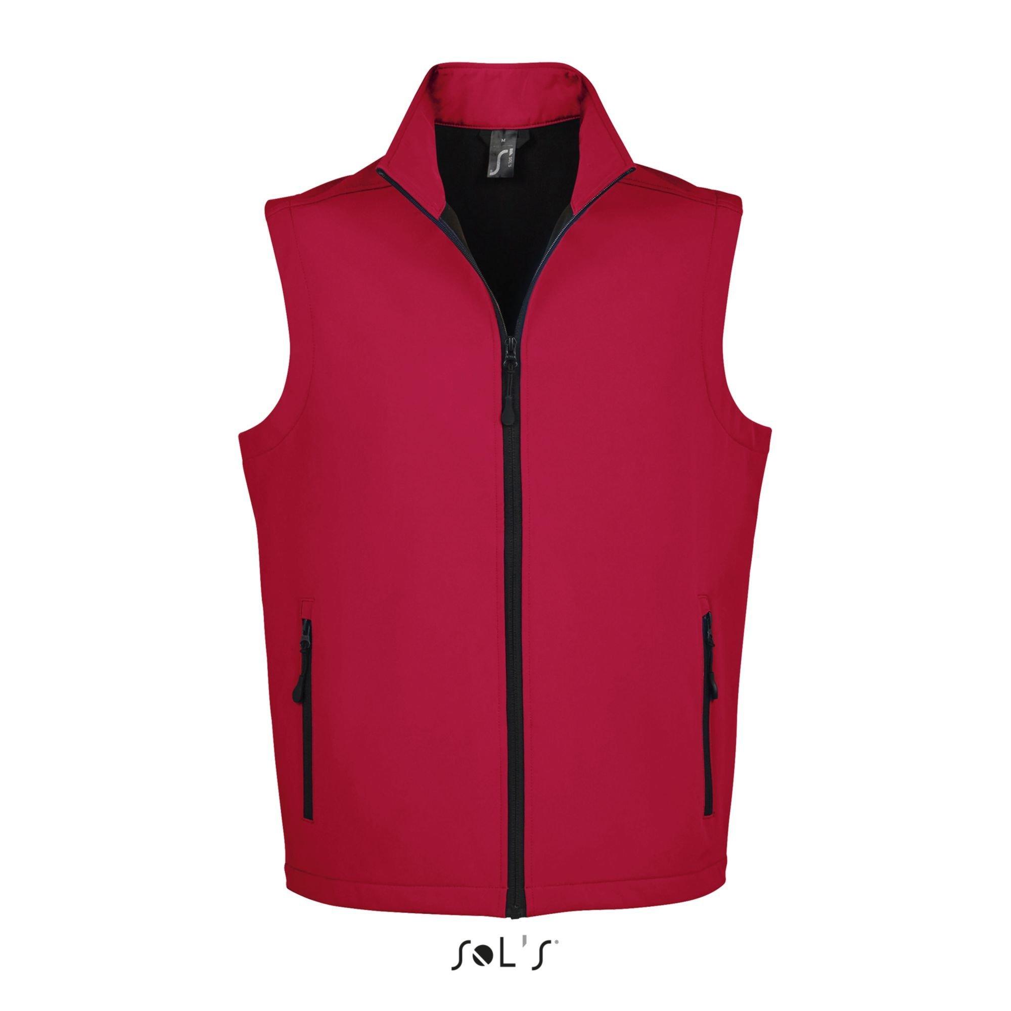 SOLS  gilet softshell sm race bw 