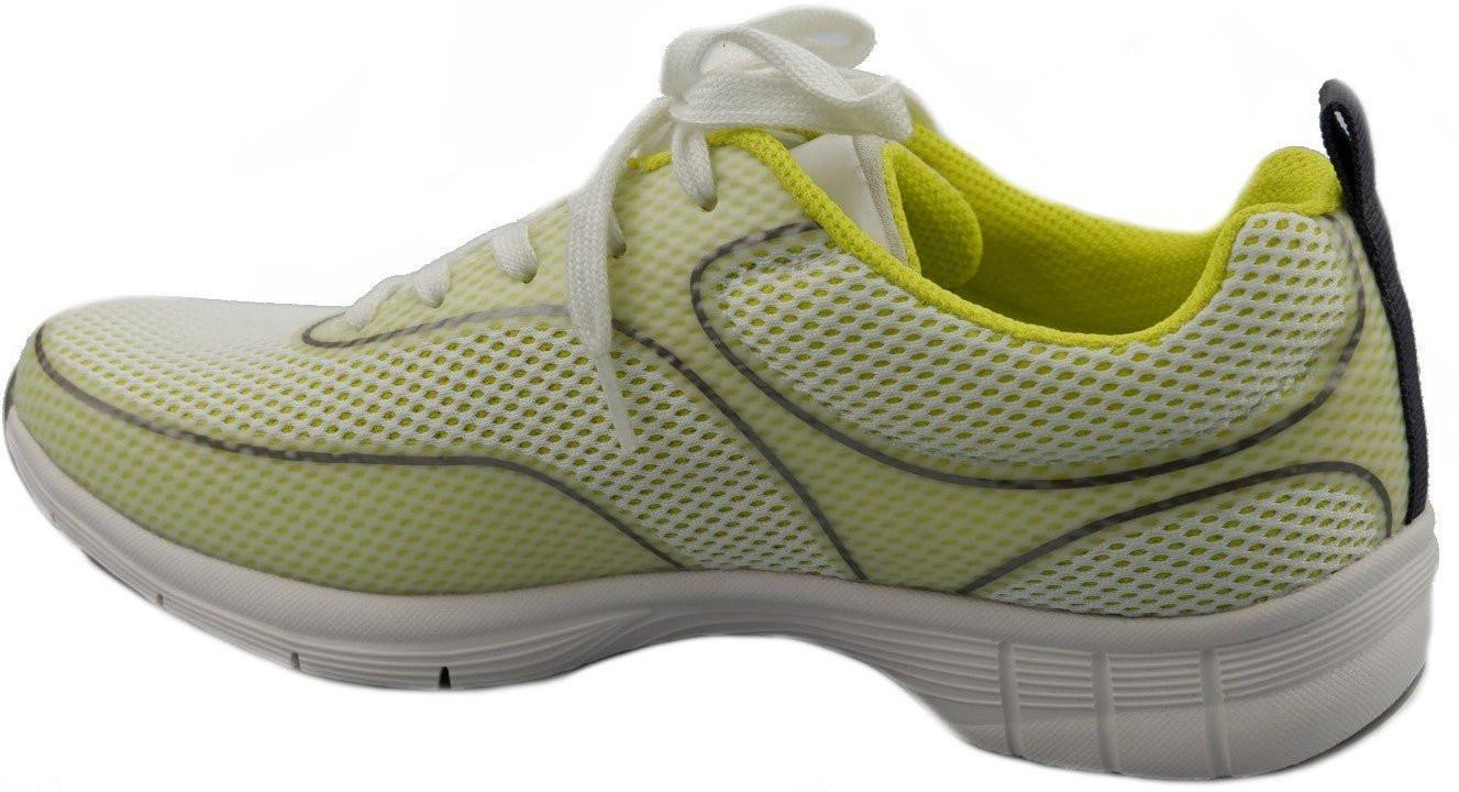 Image of Synthetik Sneaker Damen Gelb 42