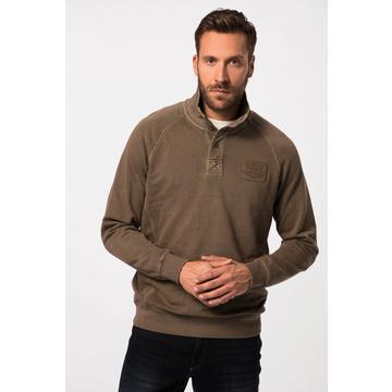 Sweat camionneur à col montant zippé, jusqu'au 8 XL