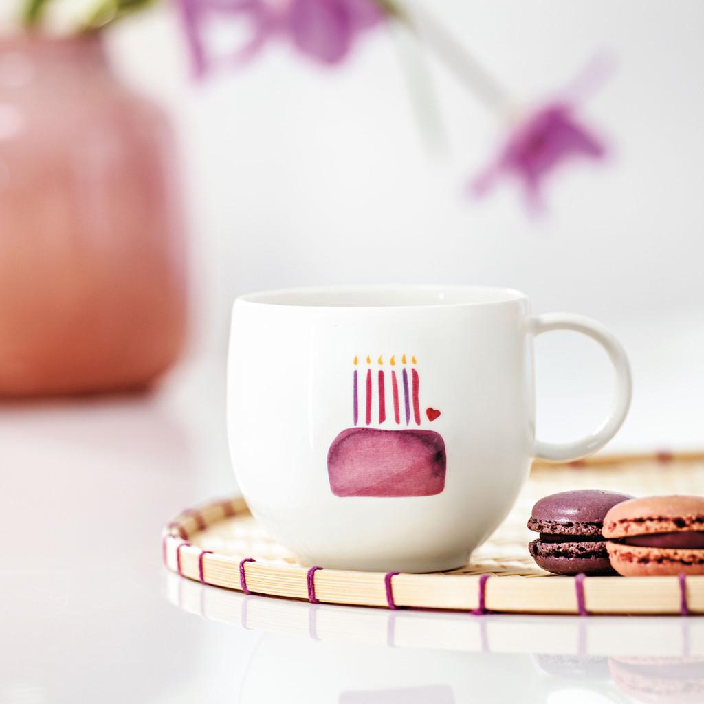 Villeroy&Boch Henkelbecher Happy Birthday With Love  