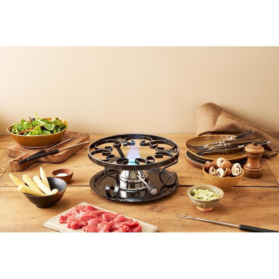 Kisag  Rechaud Rustica avec brûleur à gaz 