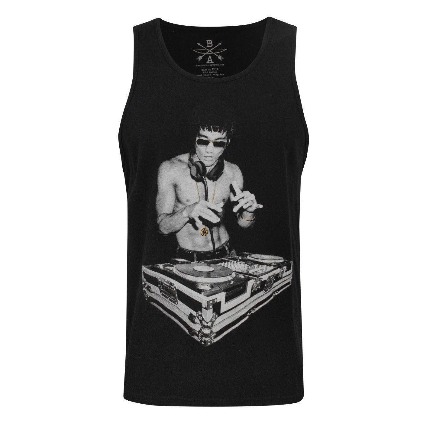 Image of Offizielles Bruce Lee Kung Fu Scratch Unterhemd Unisex Schwarz XL