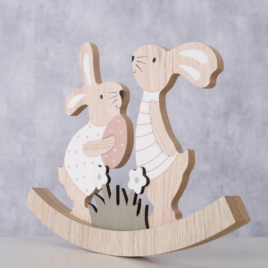 BOLTZE Support de présentation couple de Pâques  