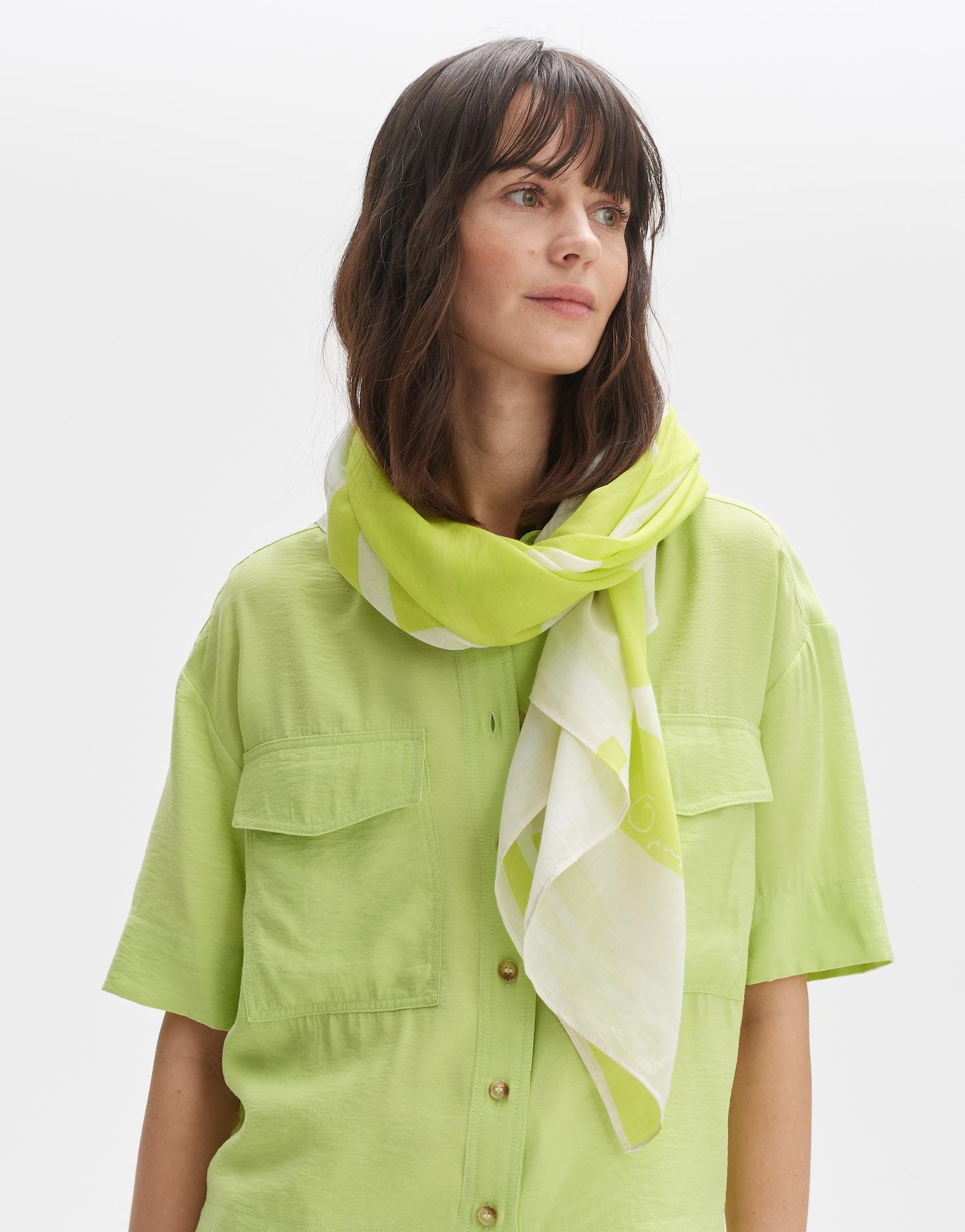 Image of Halstuch Aplora Scarf Quadratisch Unisex Limettengrün ONE SIZE