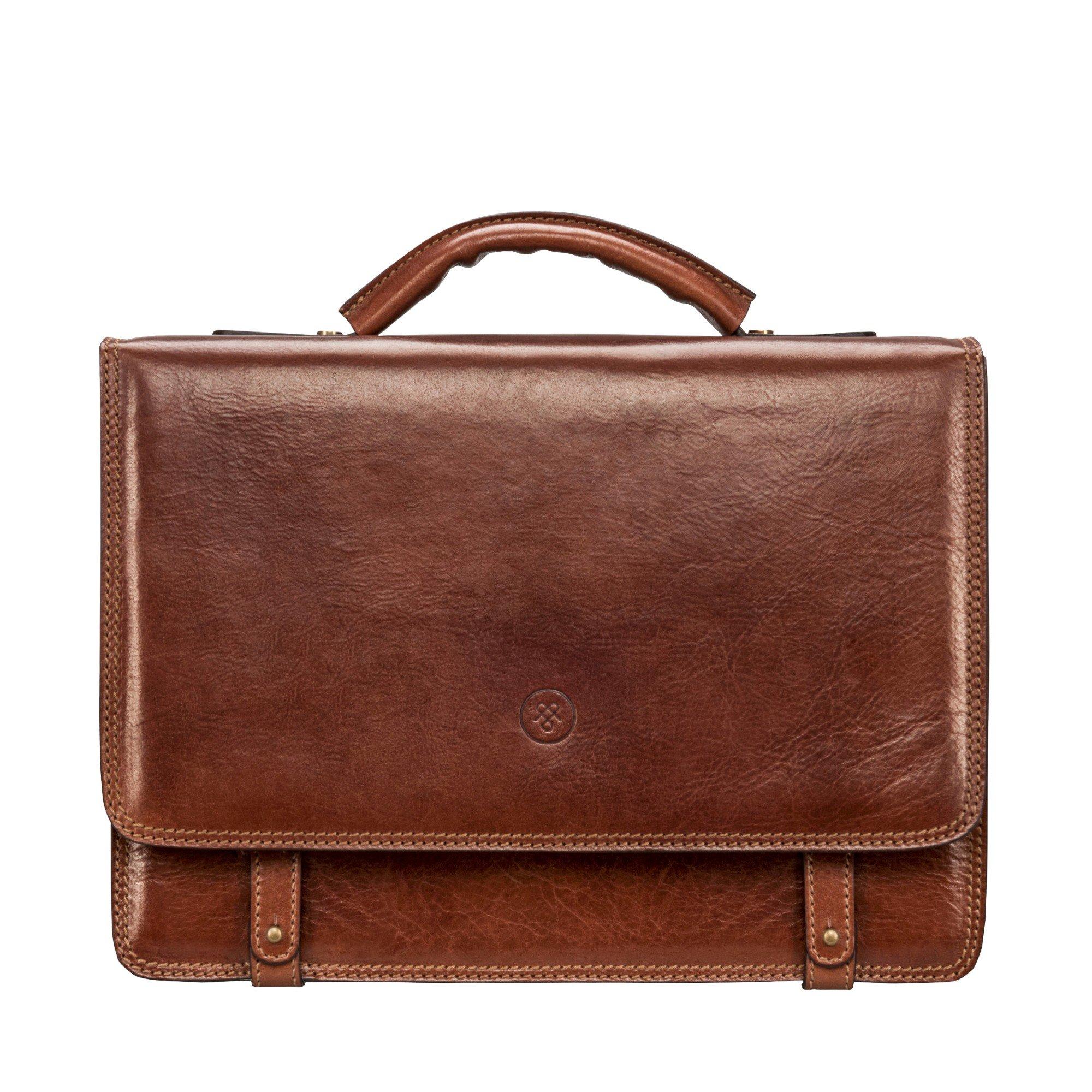 Image of Battista - Moderne Leder Businesstasche Unisex Tan ONE SIZE