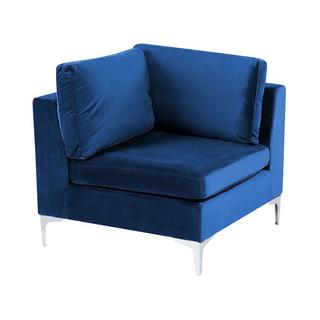 Beliani 3 Sitzer Sofa aus Samtstoff Modern EVJA  