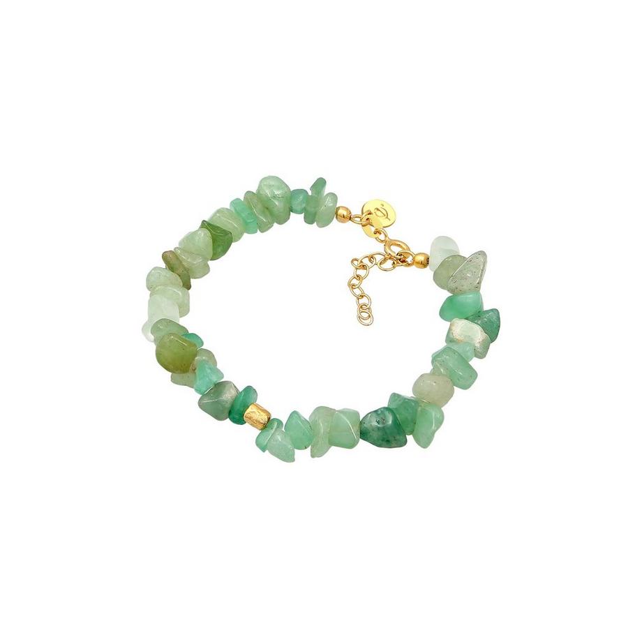 Elli  Bracelet Femmes Pierres Nature Élégante Avec Aventurine 