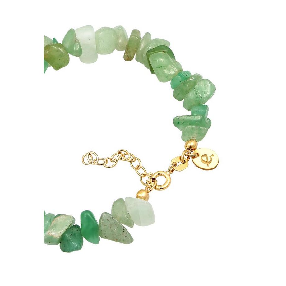 Elli  Bracelet Femmes Pierres Nature Élégante Avec Aventurine 
