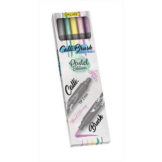 Online ONLINE Callibrush Pen Double Tip 2mm 19079 Pastel ass. 5 Stück  