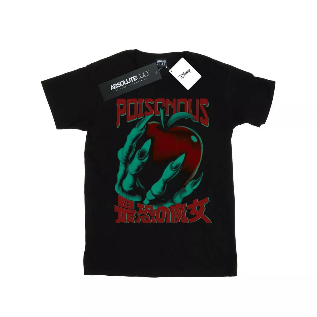 Disney - Poisonous TShirt, für Damen, Schwarz, Größe XL