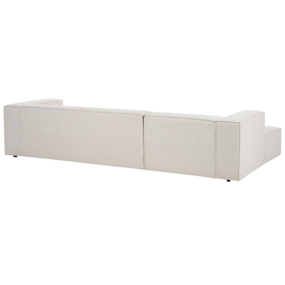 Beliani 3 Sitzer Sofa aus Stoff Minimalistisch VERNON  