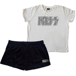 KISS  Schlafanzug mit Shorts  Sommer 