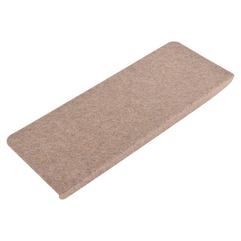 VidaXL Tapis d'escalier tissu  