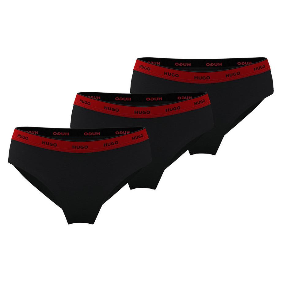 HUGO  Slip  Paquet de 3 Stretch-Brief Stripe 