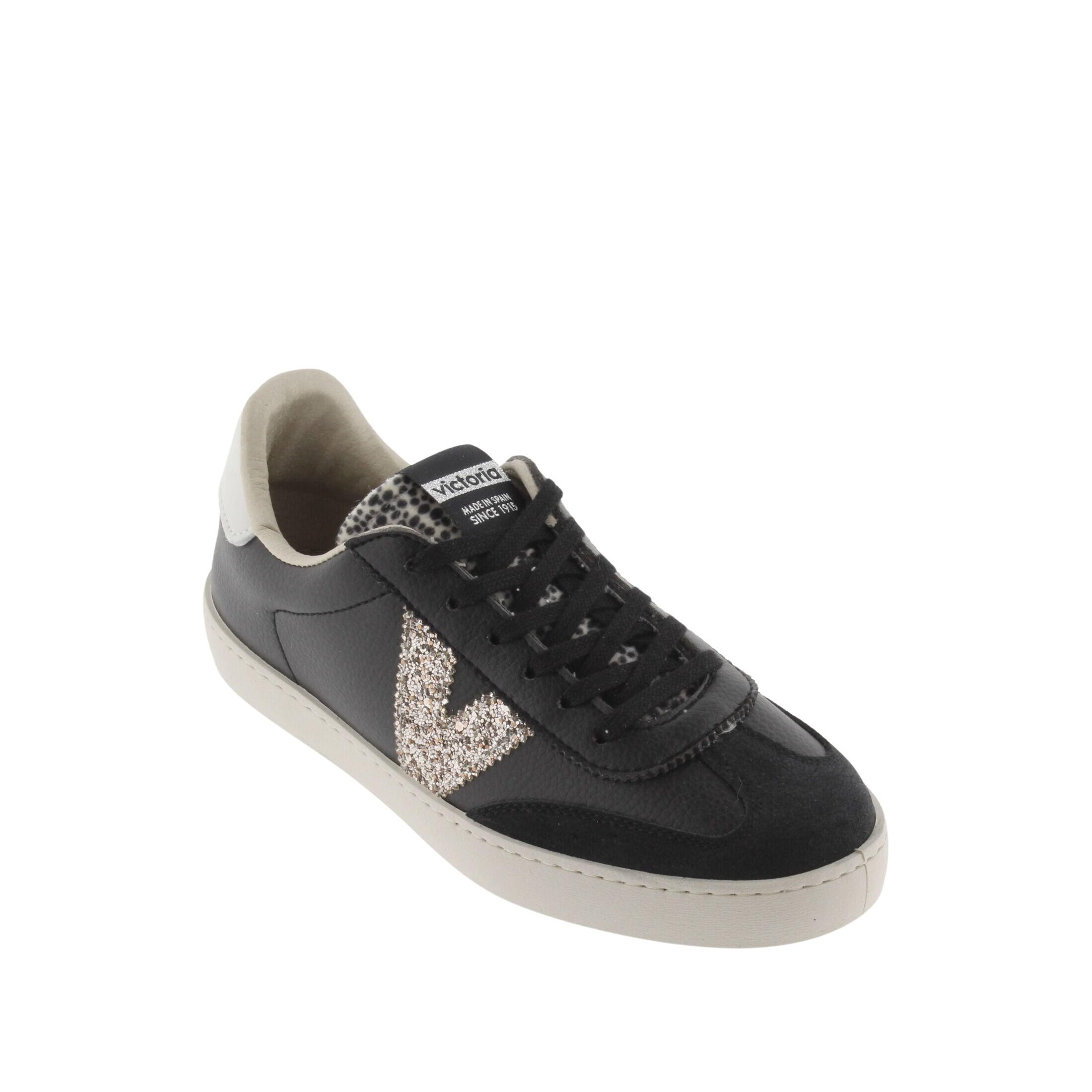 Victoria  sneakers da con finitura similpelle berlin 