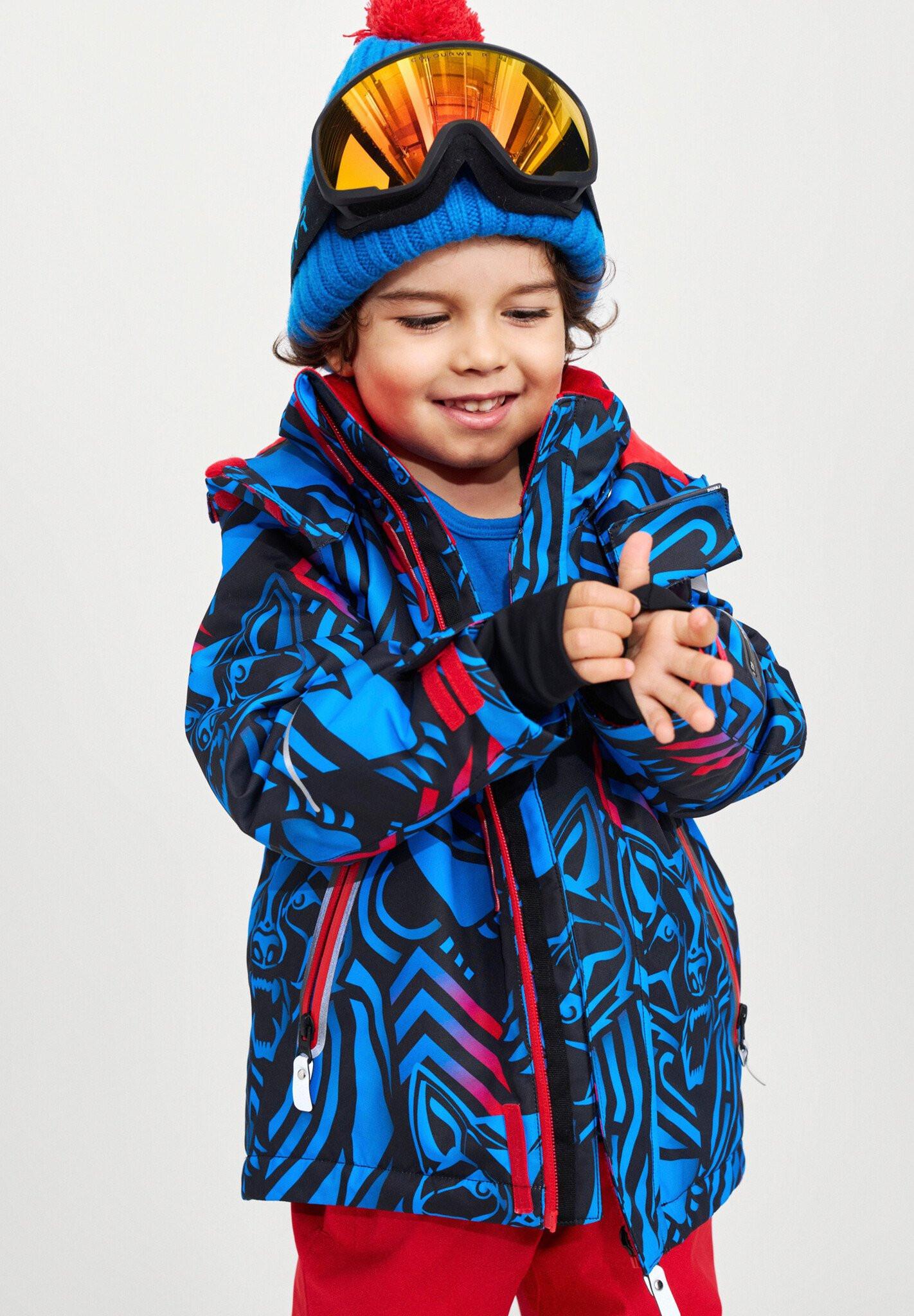 Reima  tec Kinder Skijacke Kairala right blue 