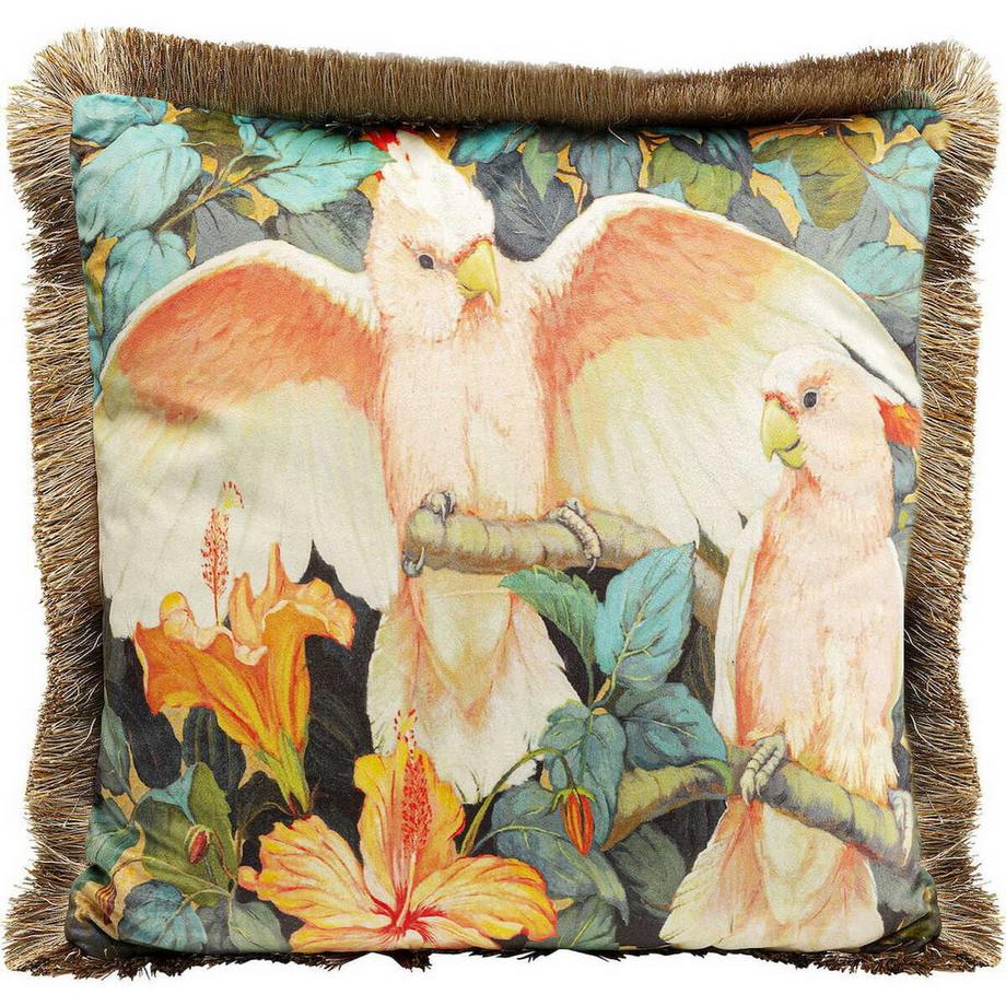 Coussin Parrots Life 45x45cm