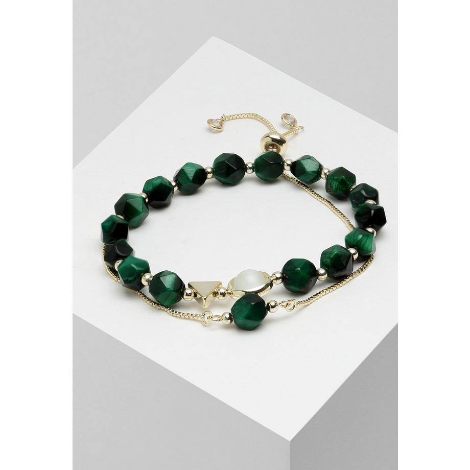 AVANT-GARDE PARIS  Kristallgrünes Armband 