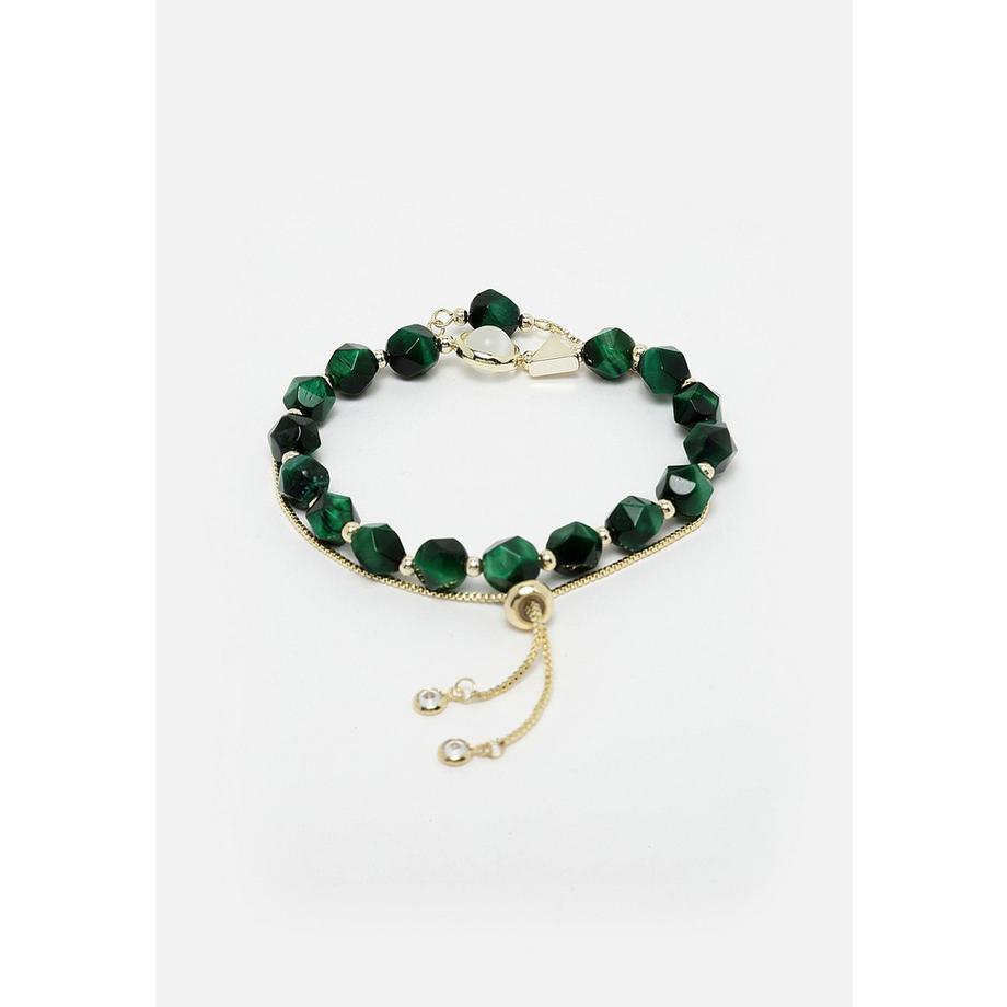 AVANT-GARDE PARIS  Kristallgrünes Armband 