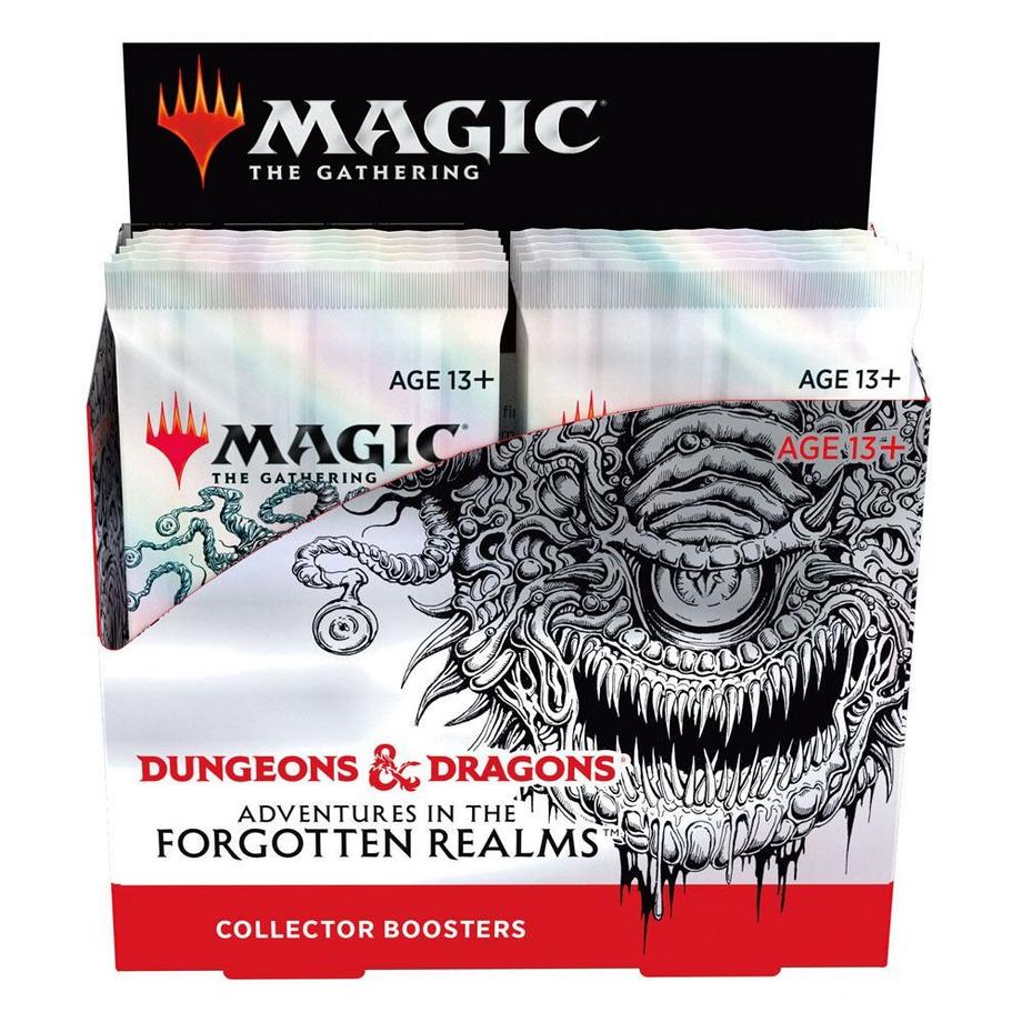 Wizards of the Coast  Dungeons & Dragons Adventures in the Forgotten Realms Collector Boosters Box - Magic the Gatherin 