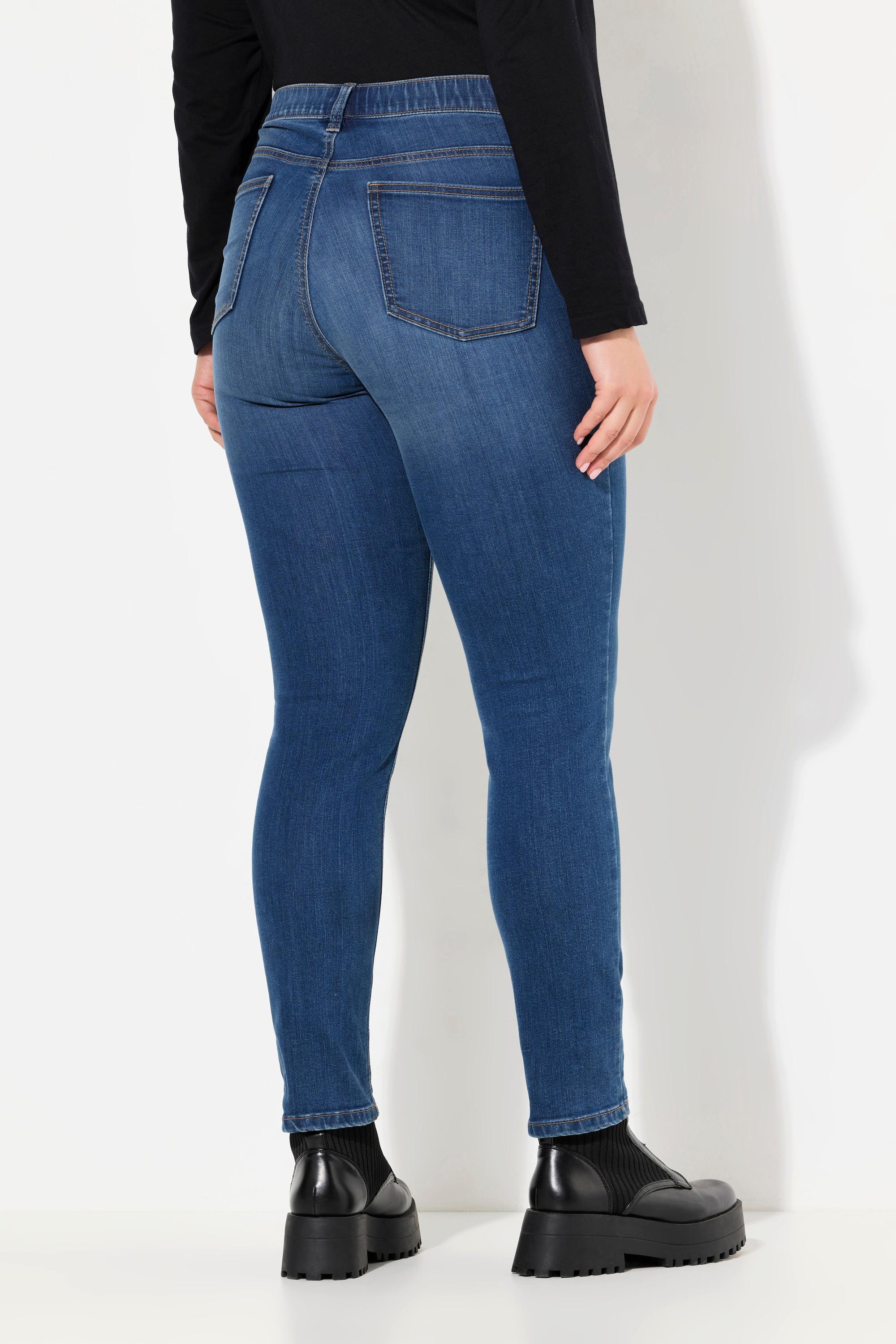 Ulla Popken  Jean Sarah, jambe étroite, matière stretch et taille confortable 