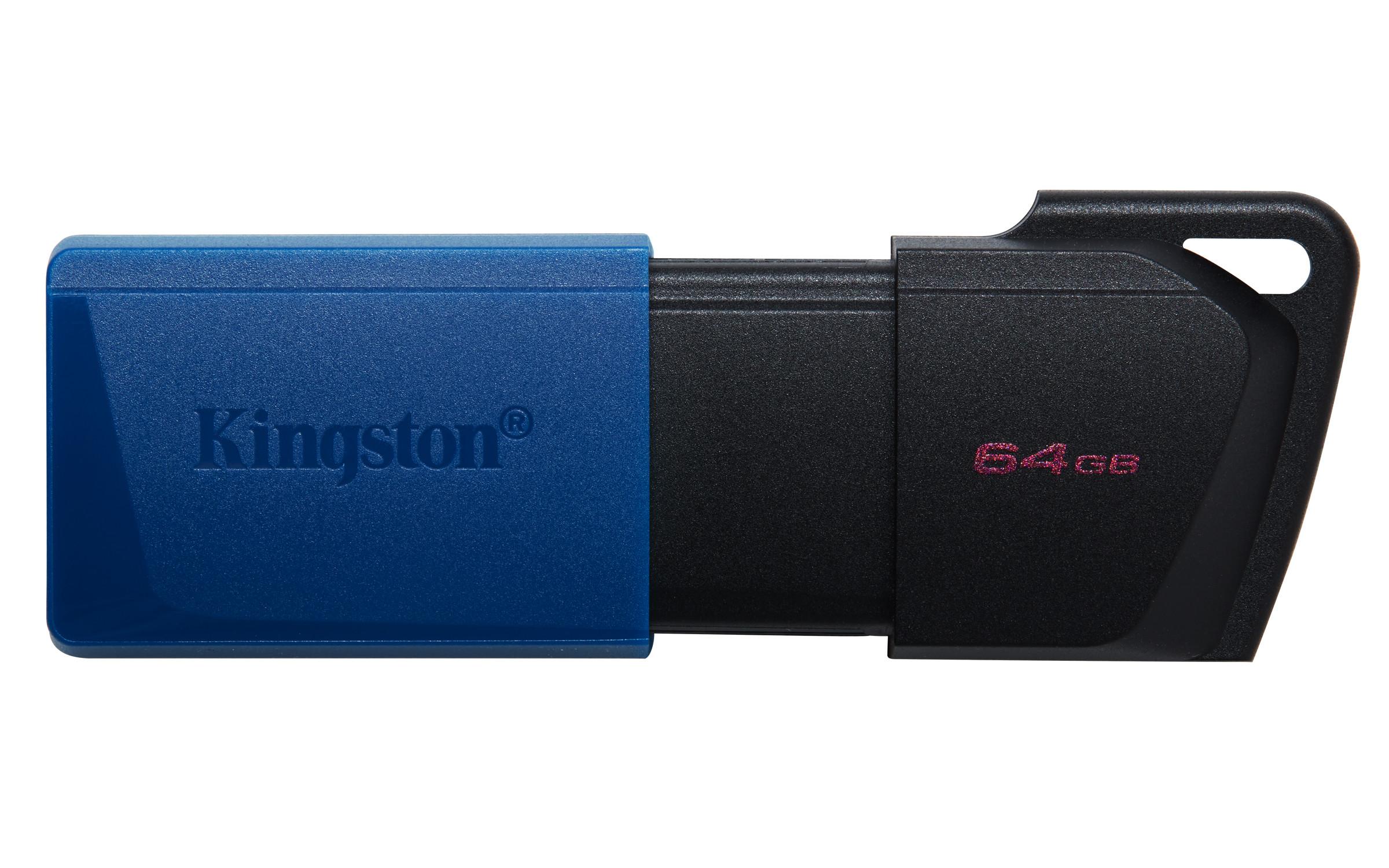 KINGSTON TECHNOLOGY  Kingston Technology DataTraveler 64GB USB3.2 Gen 1 Exodia M (Noir + Bleu) 