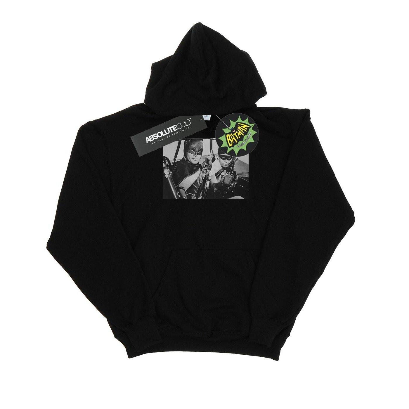 Image of Batman Tv Series Ready For Action Kapuzenpullover Damen Schwarz XL