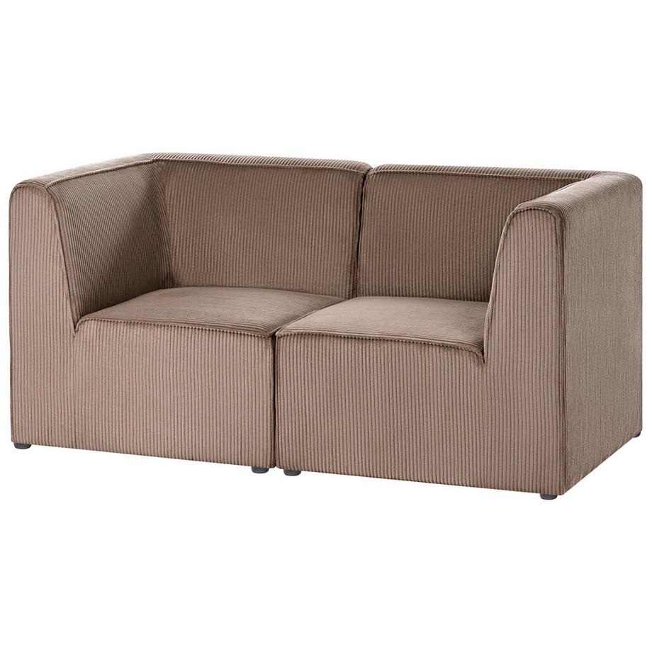 Beliani 2 Sitzer Sofa aus Cord  LEMVIG  
