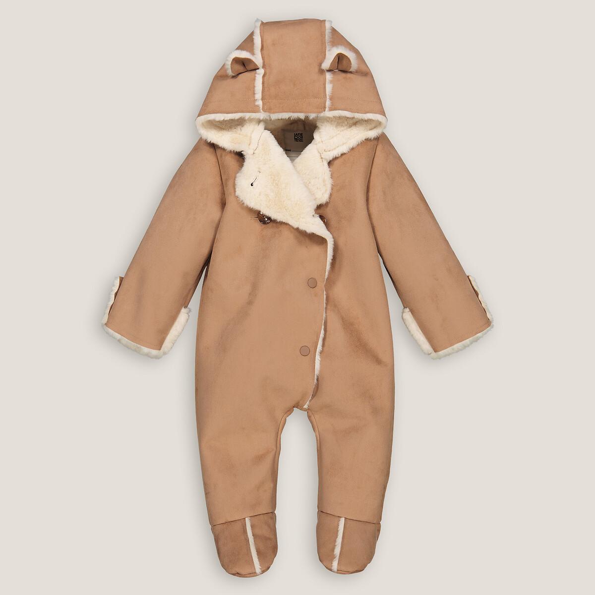 Image of Overall Mit Kapuze Unisex Braun 18M