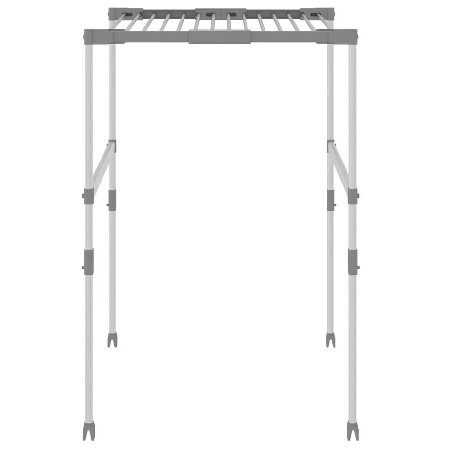 VidaXL  Séchoir-linge aluminium 