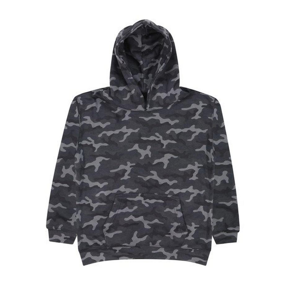 Pull à capuche camo