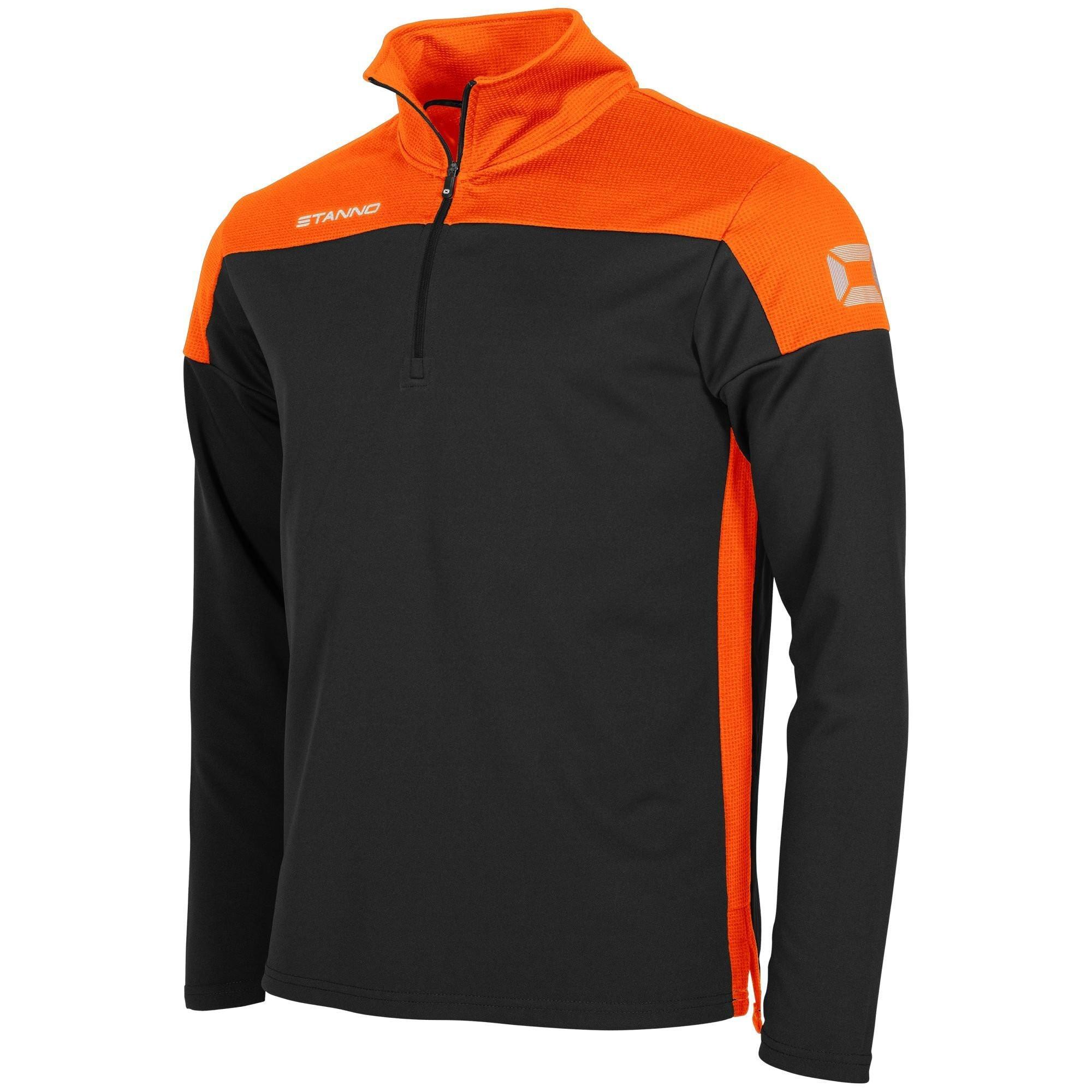 Image of Trainingsjacke 1/4 Oberteil Mit Reißverschluss Kind Pride Mädchen Schwarz / Orange 8A