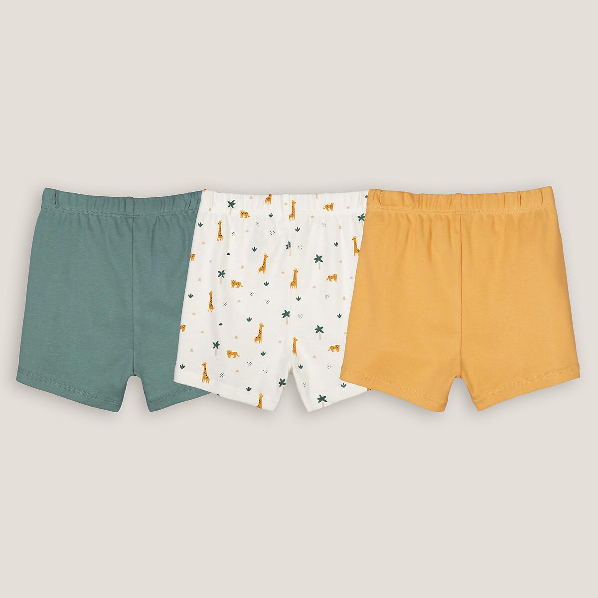 La Redoute Collections  Lot de 3 shorts en coton 