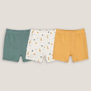 La Redoute Collections  Lot de 3 shorts en coton 